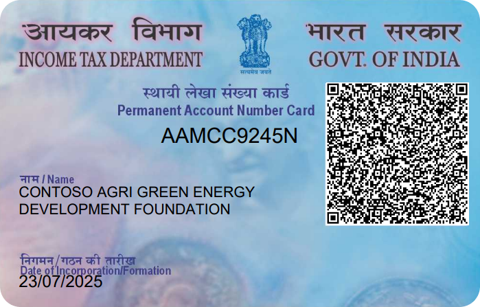 NGO Darpan Certificate